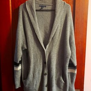 Shawl collar cardigan